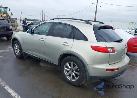 2007 Infiniti Fx35 z USA, uszkodzony, nr VIN JNRAS08U57X100814